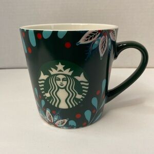 Starbucks floral mug